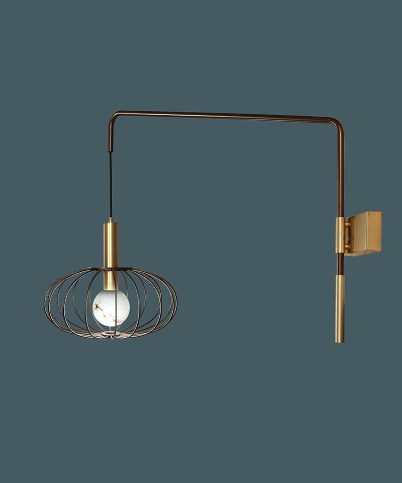 LED metal wall lamp | Lira by Borzalino