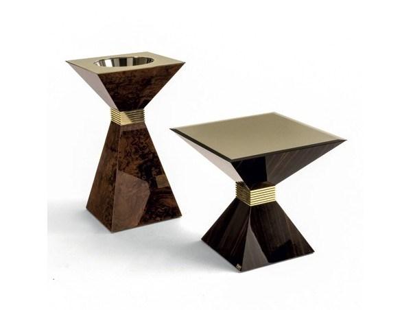 Square metal coffee table | Andy by Longhi
