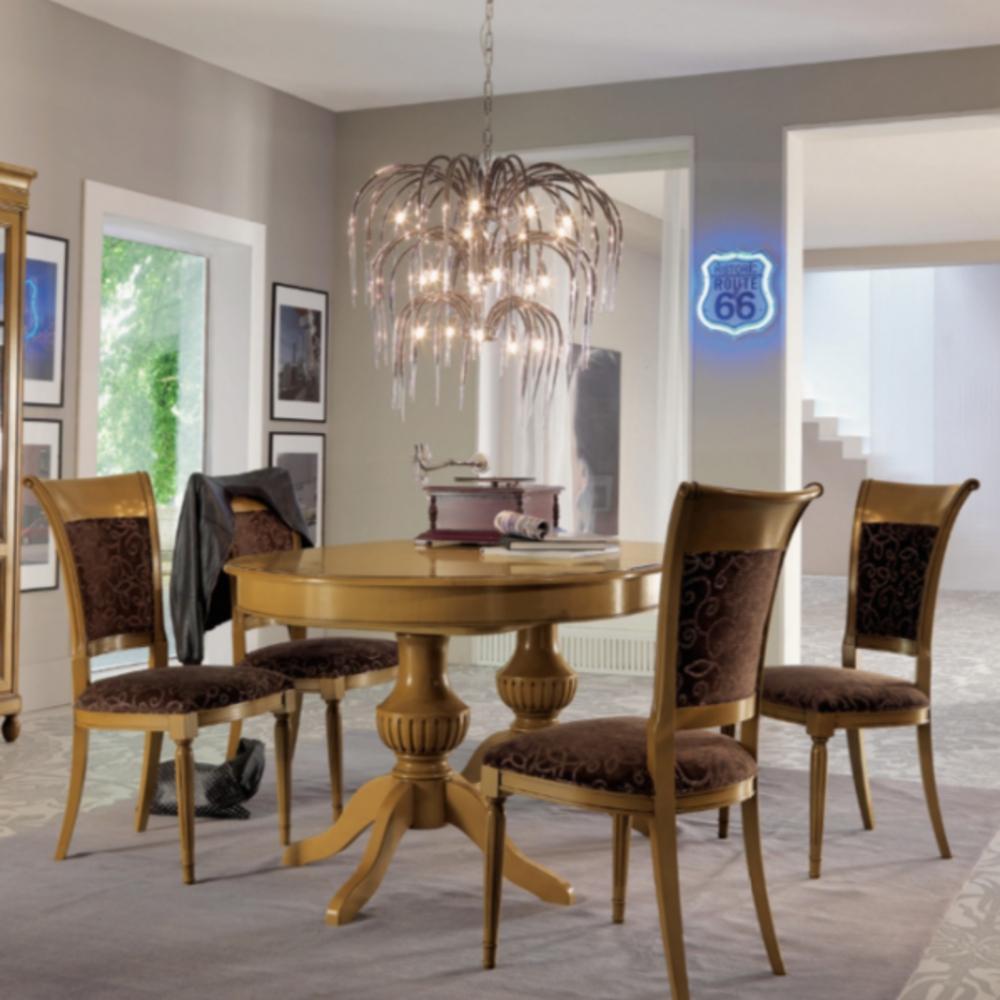 Round wood table | Como by Cavio