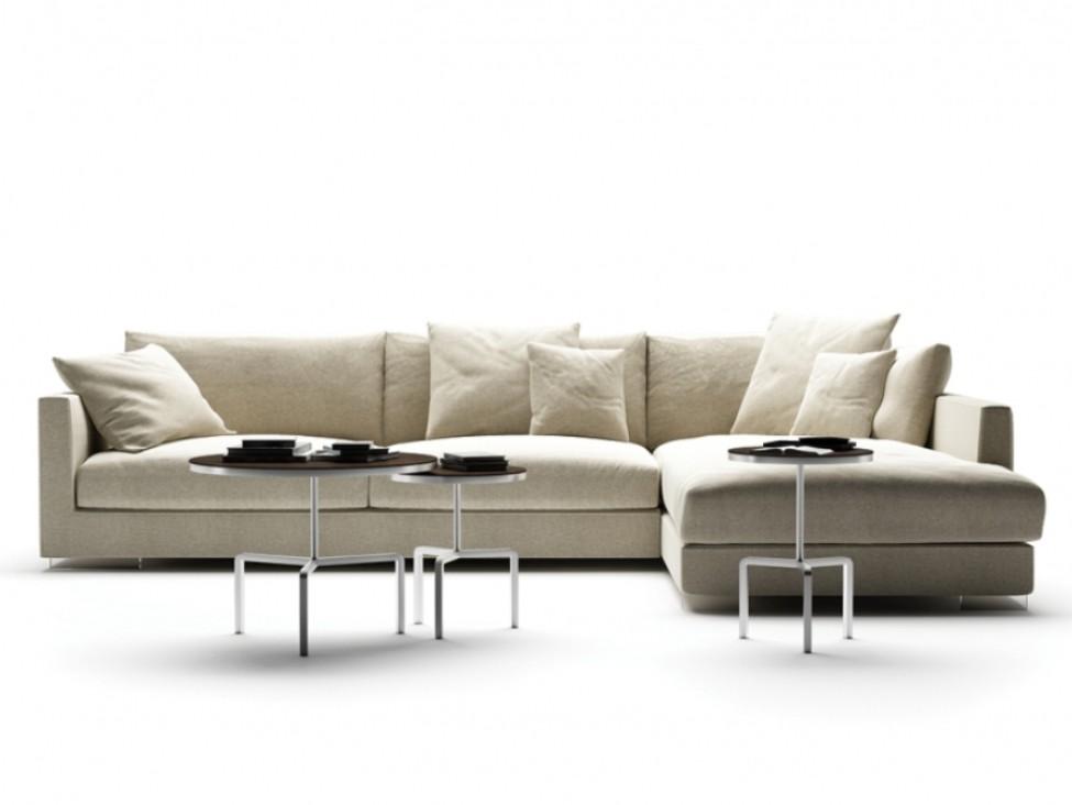 Sectional fabric sofa | Magnum by Flexform