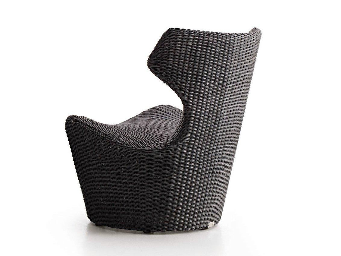 Polyethylene garden armchair | Piccola Papilio by B&B Italia
