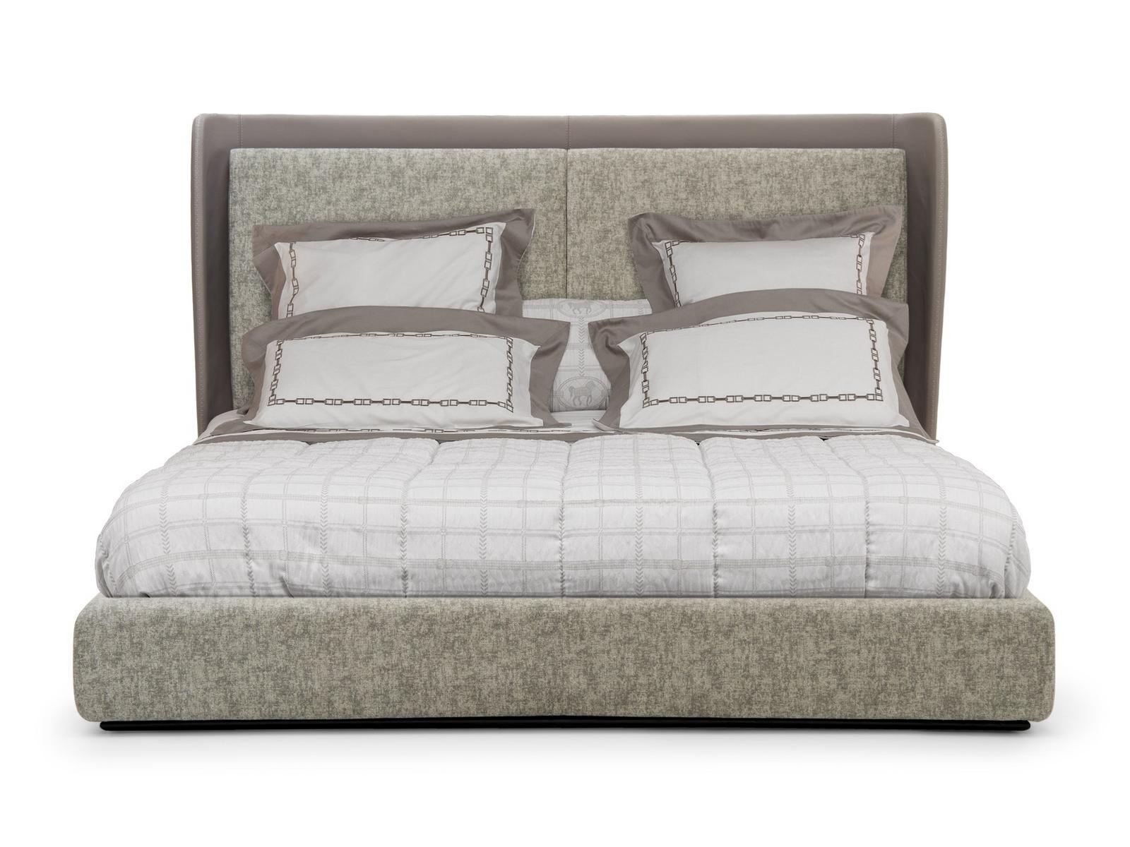 Upholstered fabric double bed | Louisiana by Formitalia