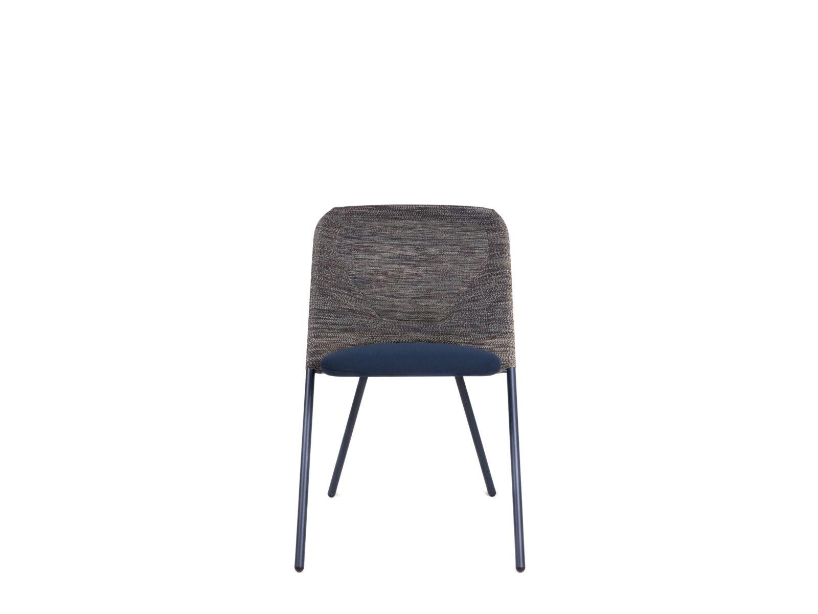 Upholstered synthetic fabric chair | Shift Dining Chair by Moooi