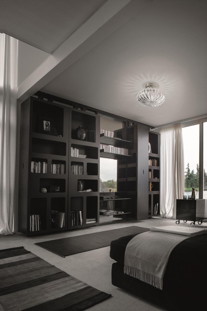 Glass ceiling light | Diamante Pl by Vistosi