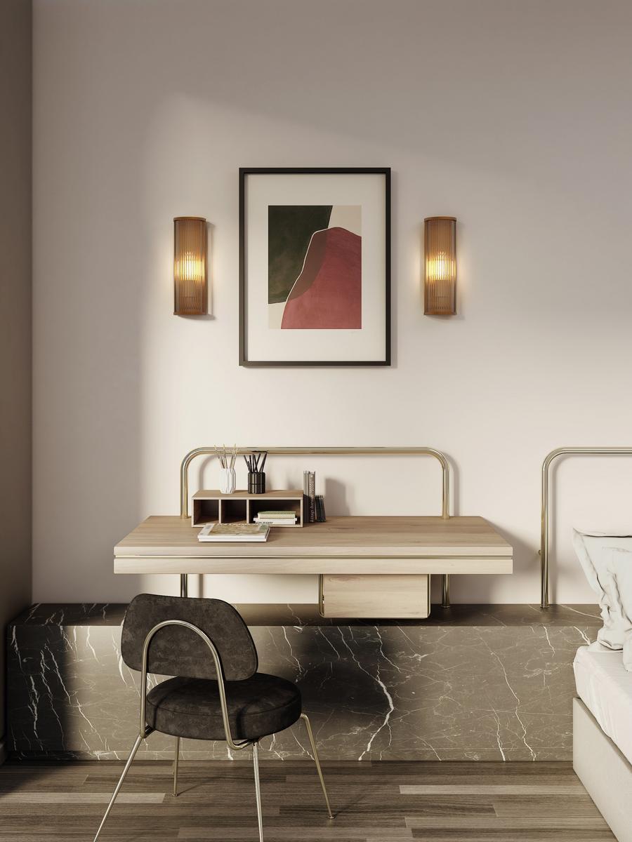 LED glass wall light | Avignon Round 375 by Astro lighting