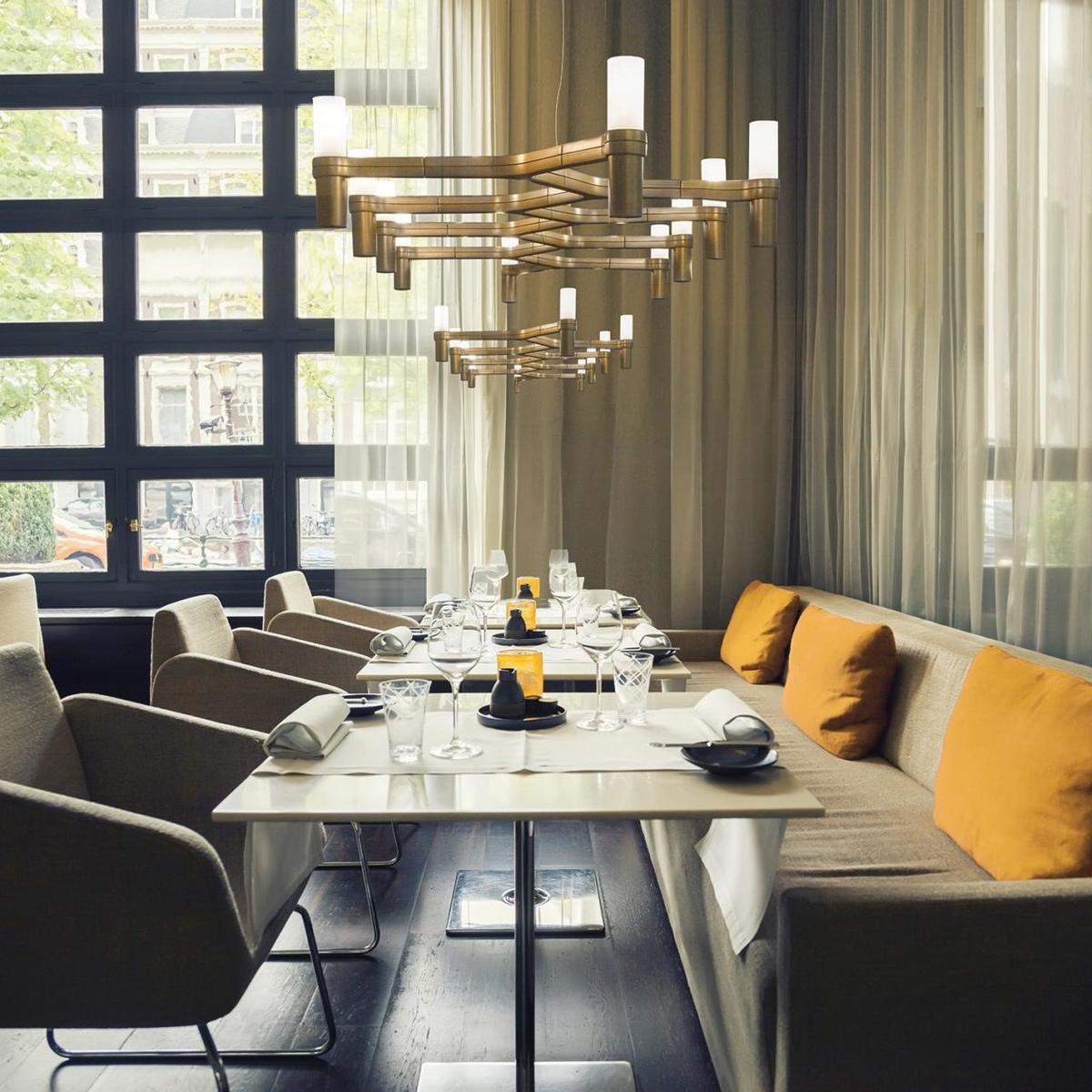 Die cast aluminium pendant lamp | Crown Plana Linea by Nemo