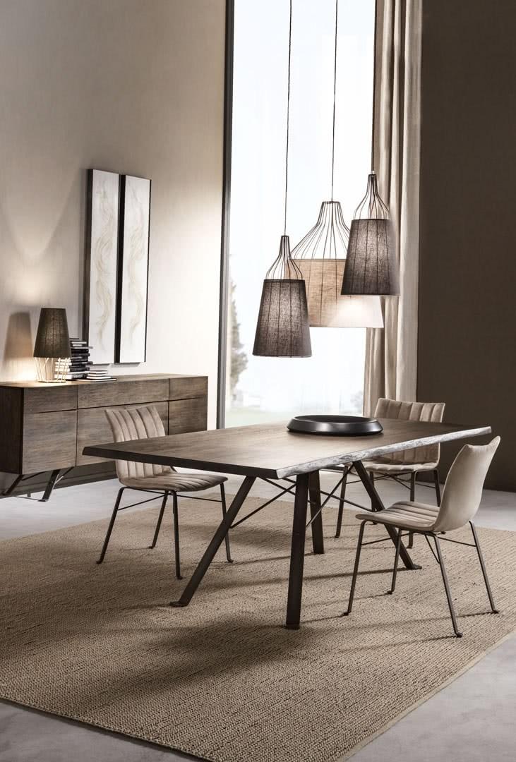 Upholstered Eco-leather chair | Ginevra by Cantori