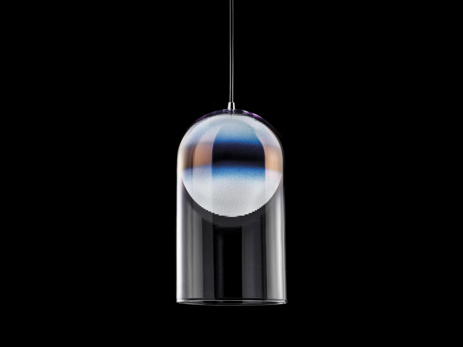 LED direct light blown glass pendant lamp | Marta by Italamp