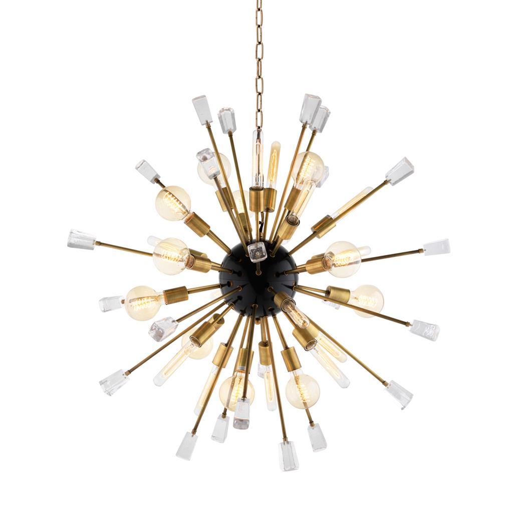 Glass pendant lamp | Tivoli by Eichholtz