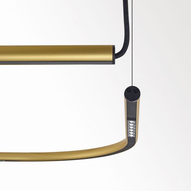 LED direct light pendant lamp | Lass-oh! by Delta light