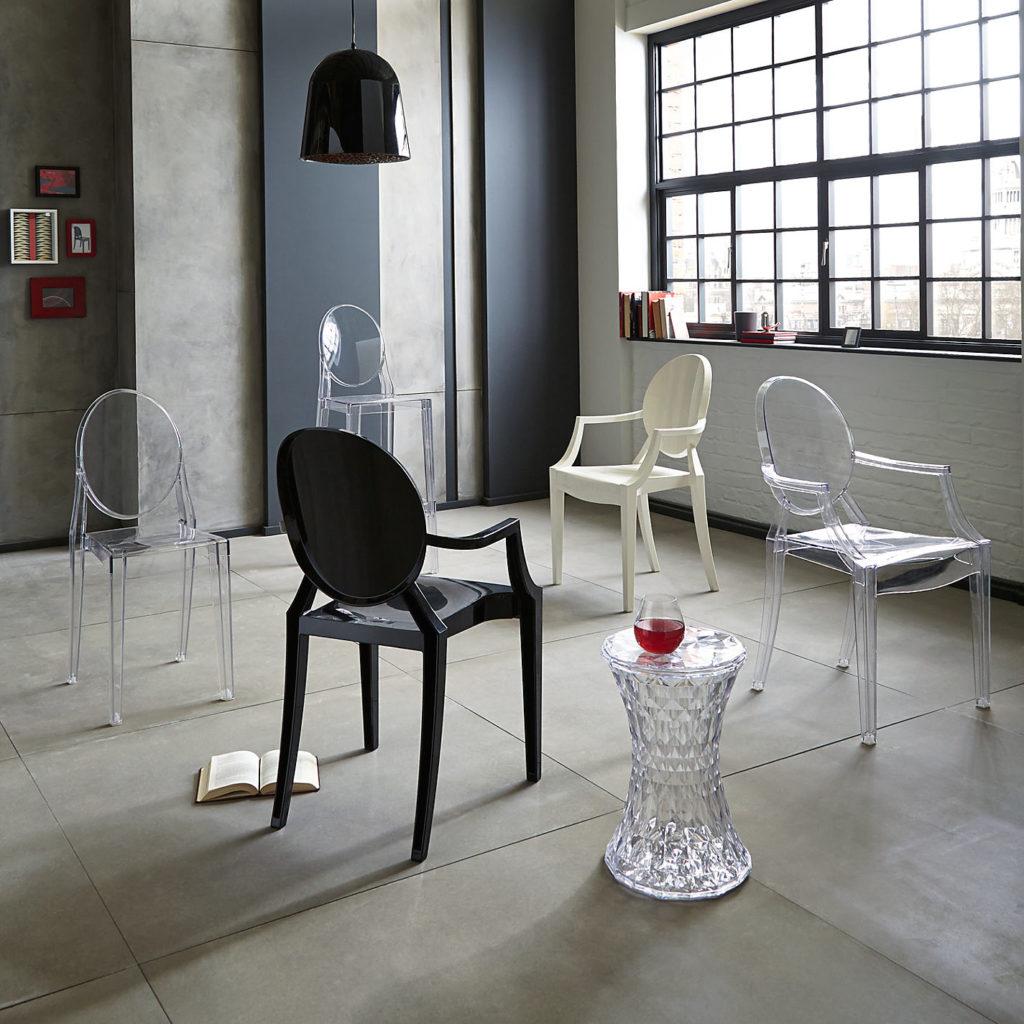 Acrylic chair | Louis Ghost by Kartell