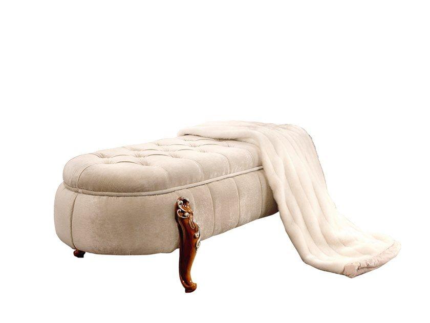 Upholstered fabric bench | Prestige Plus by Barnini Oseo