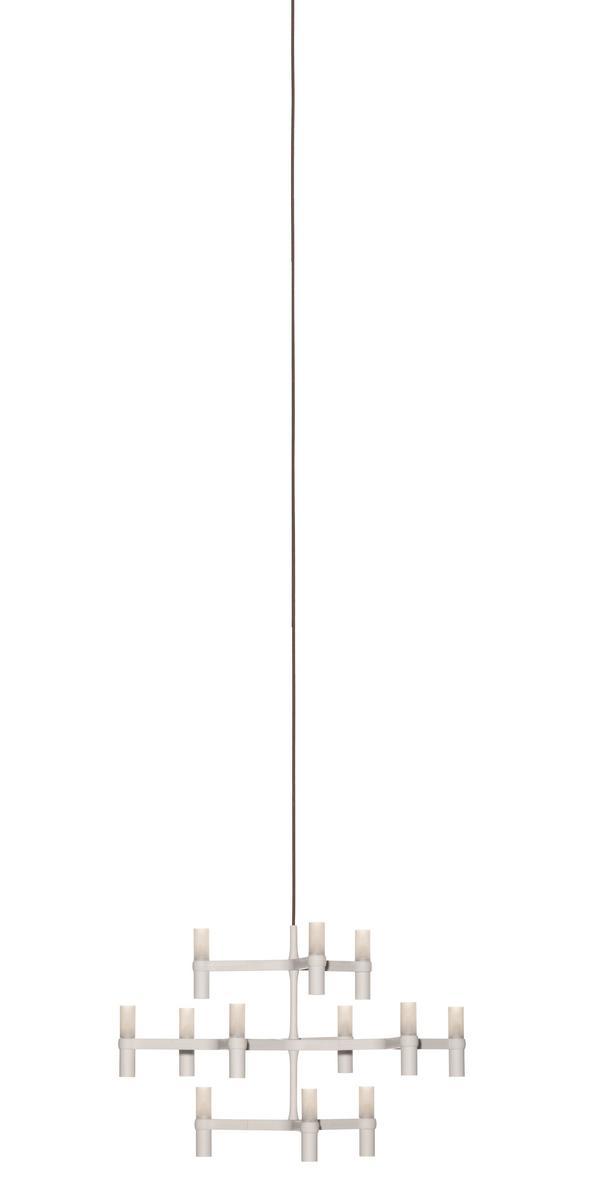 Die cast aluminium chandelier | Crown Minor by Nemo