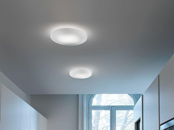 Blown glass wall lamp / ceiling lamp | Disco by Panzeri