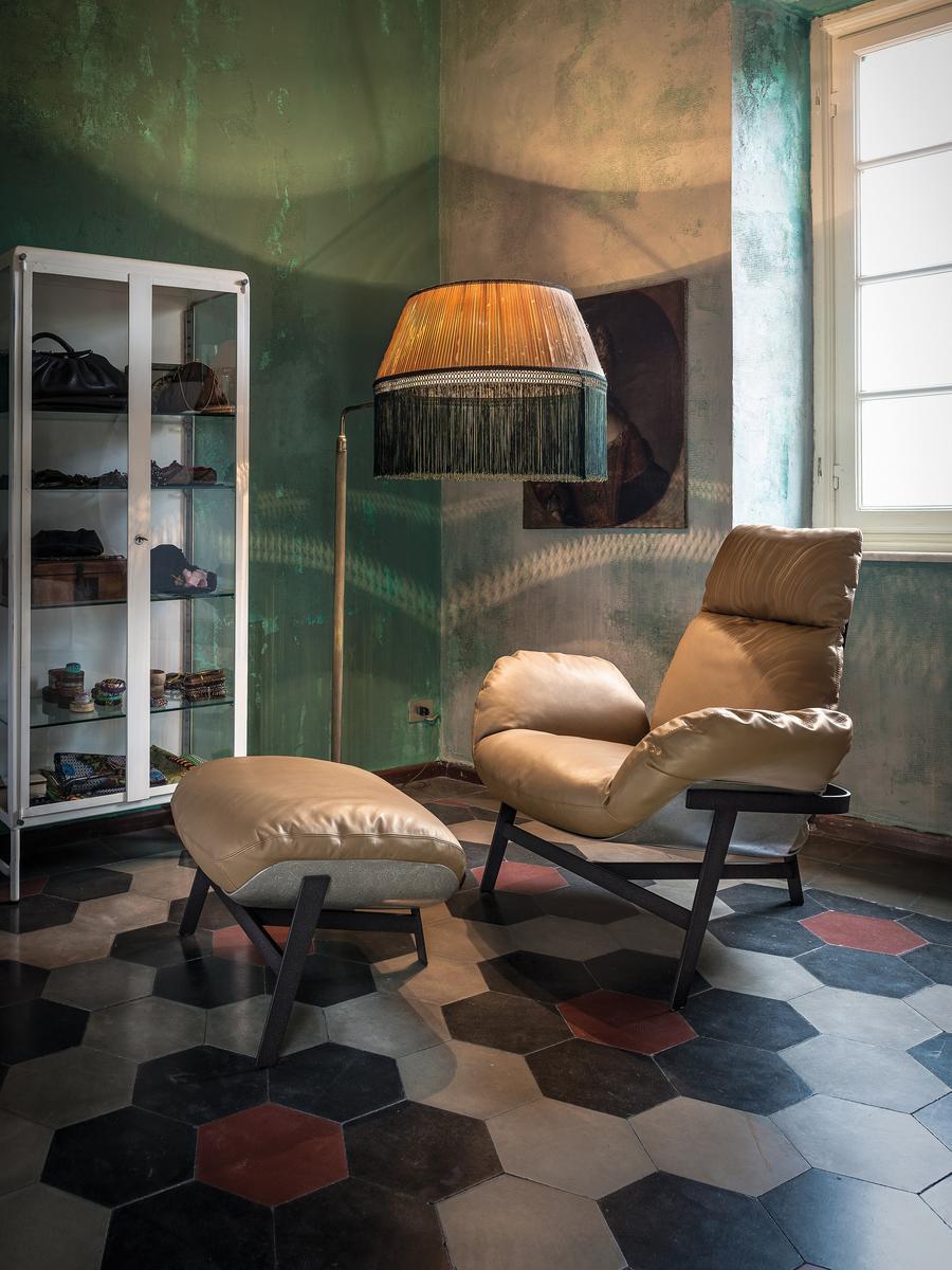 Leather armchair | Jupiter by Arketipo