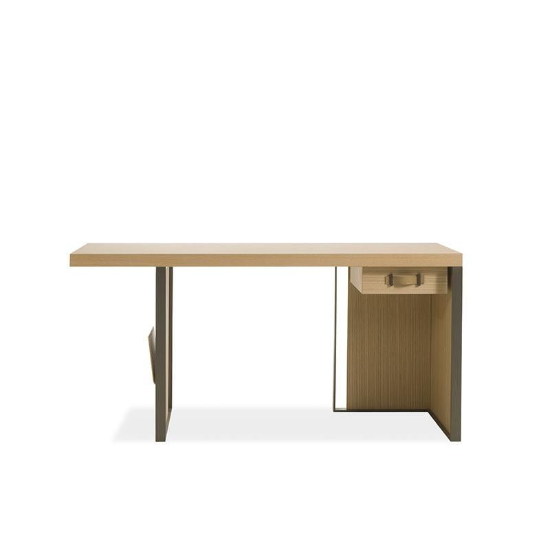 Rectangular wood writing desk with drawers | Kobe by Galimberti Nino