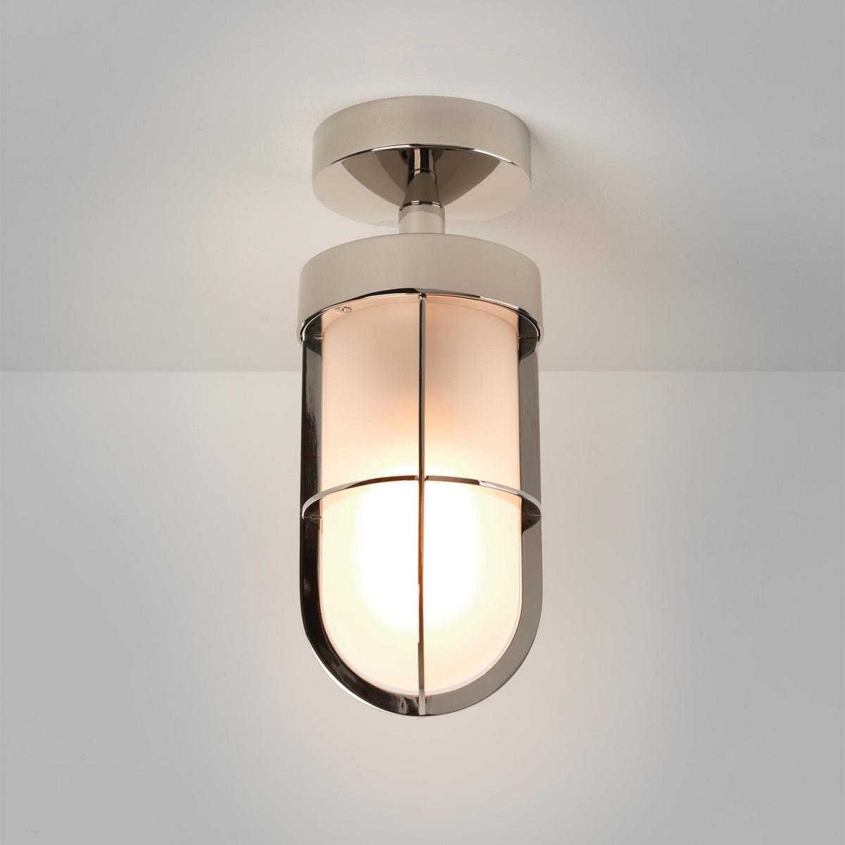 Zinc outdoor ceiling lamp with dimmer | Cabin by Astro lighting