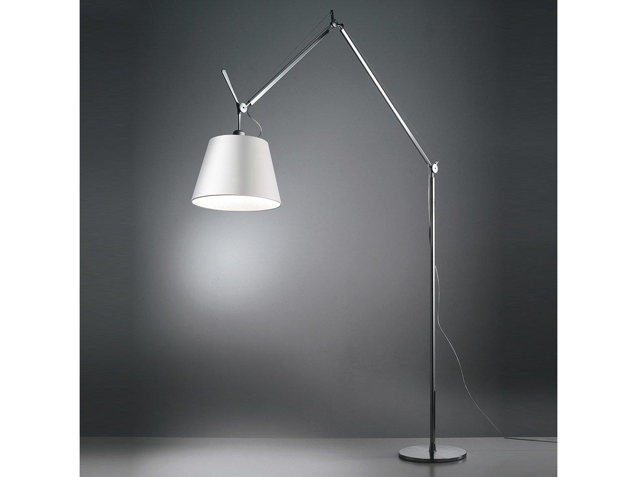Satin floor lamp | Tolomeo Mega Floor by Artemide