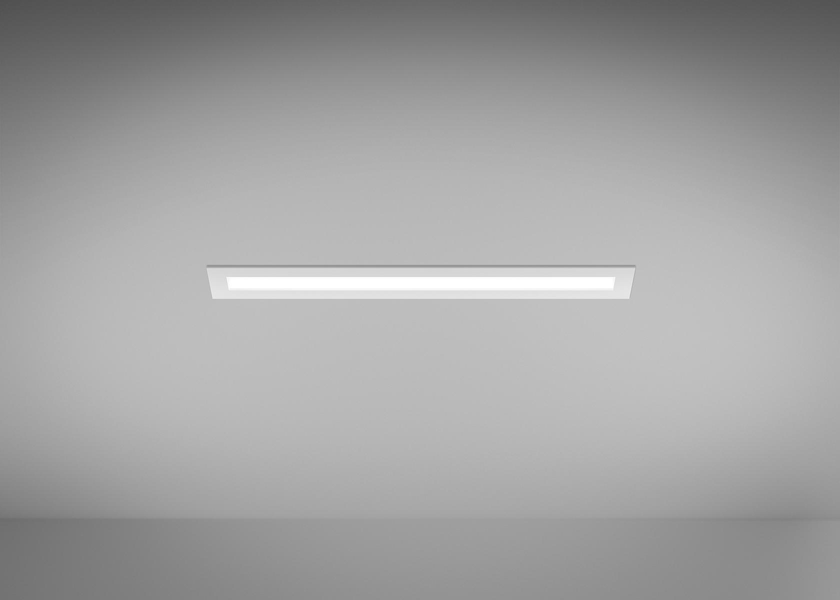 Recessed plate ceiling lamp | Mark by Panzeri