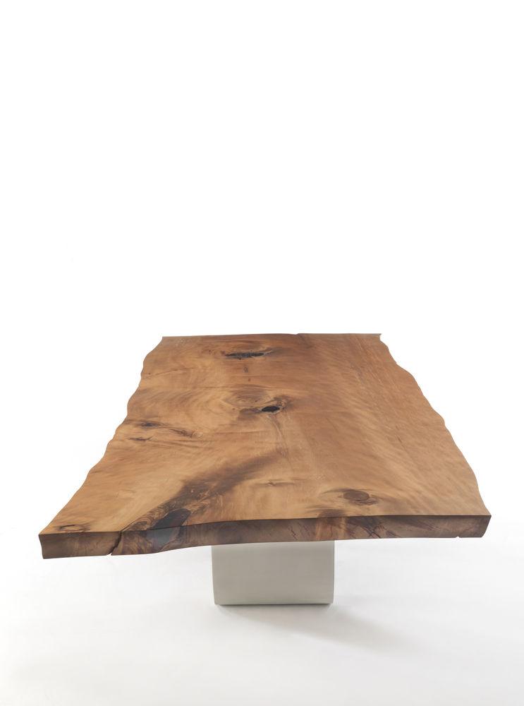 Rectangular solid wood table | Kauri by Riva 1920
