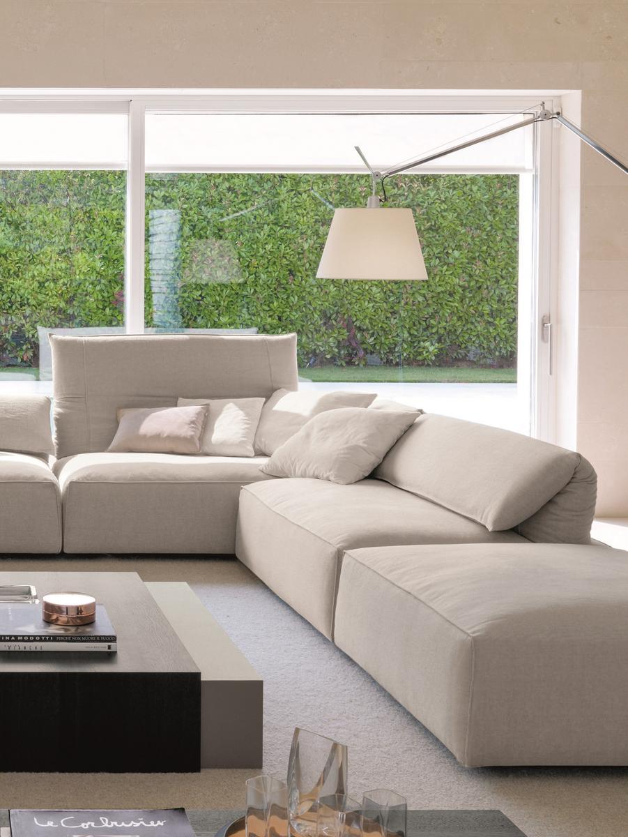 Fabric sofa with removable cover | Freemood by Desiree