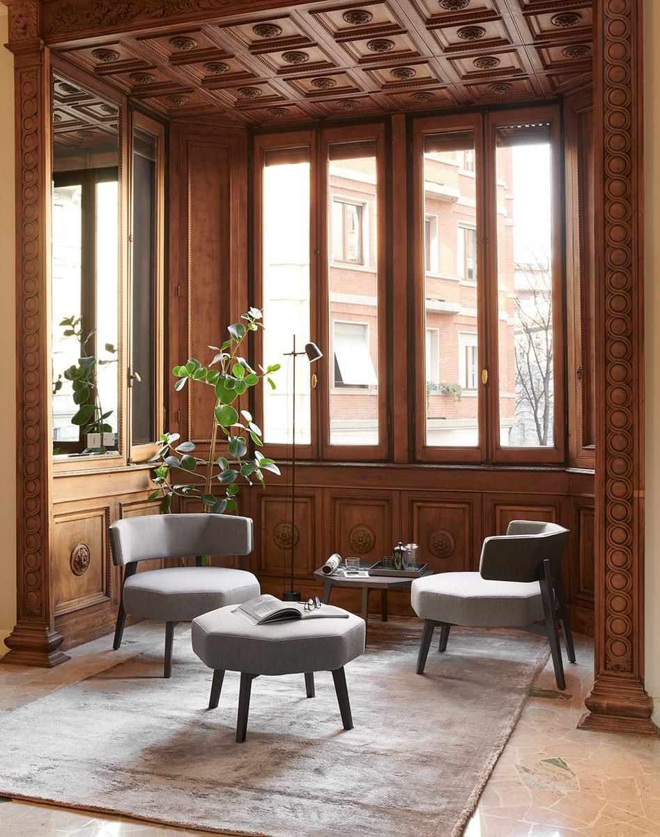 Fabric easy chair | Otta by Potocco