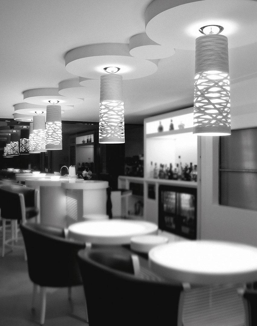 Metal pendant lamp | Tress by Foscarini