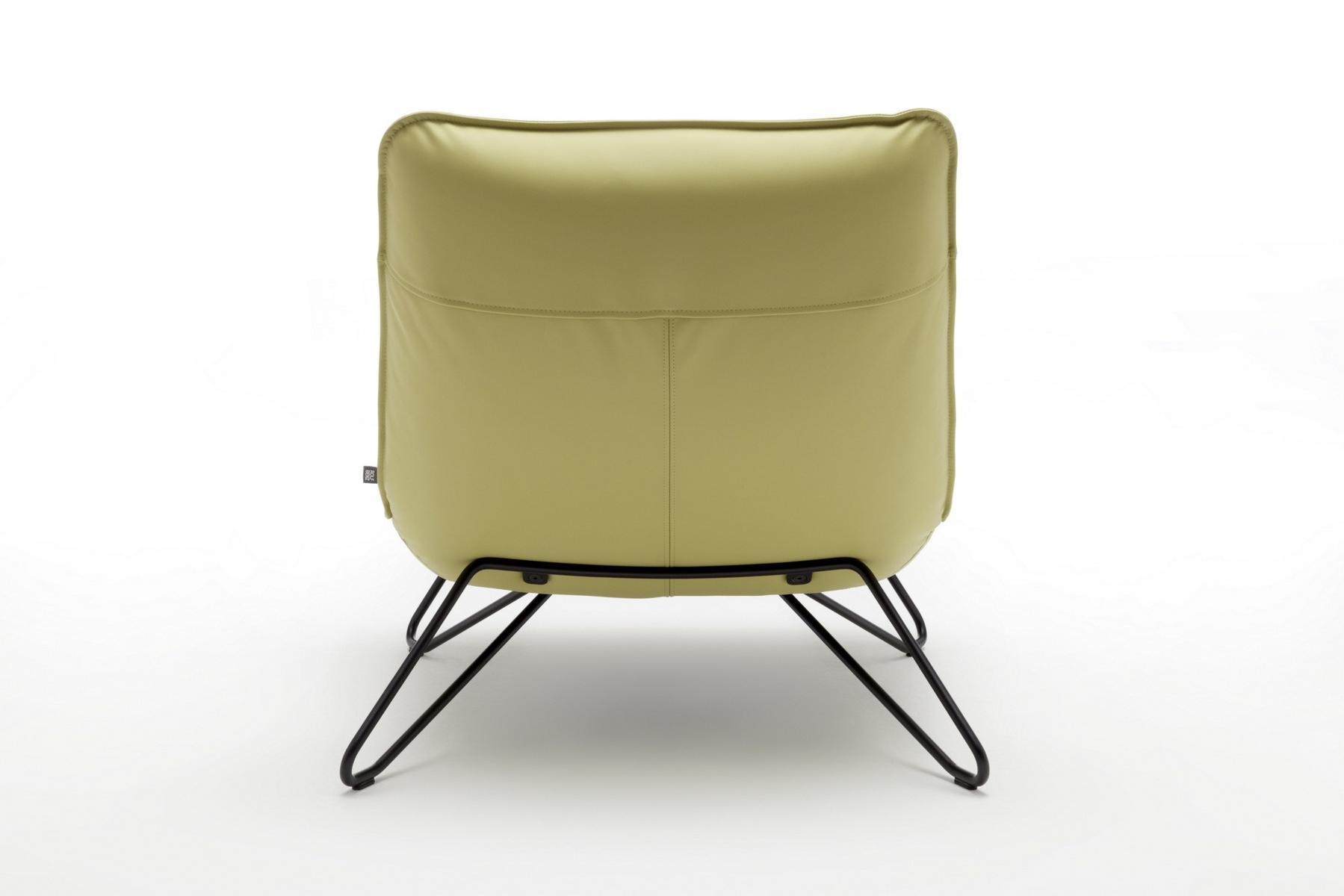 Leather easy chair | 394 by Rolf Benz