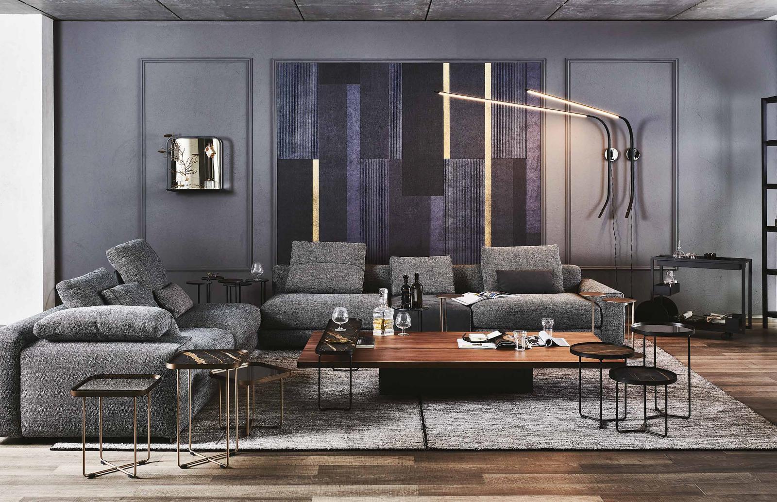 Rectangular wood coffee table | Idem by Cattelan Italia