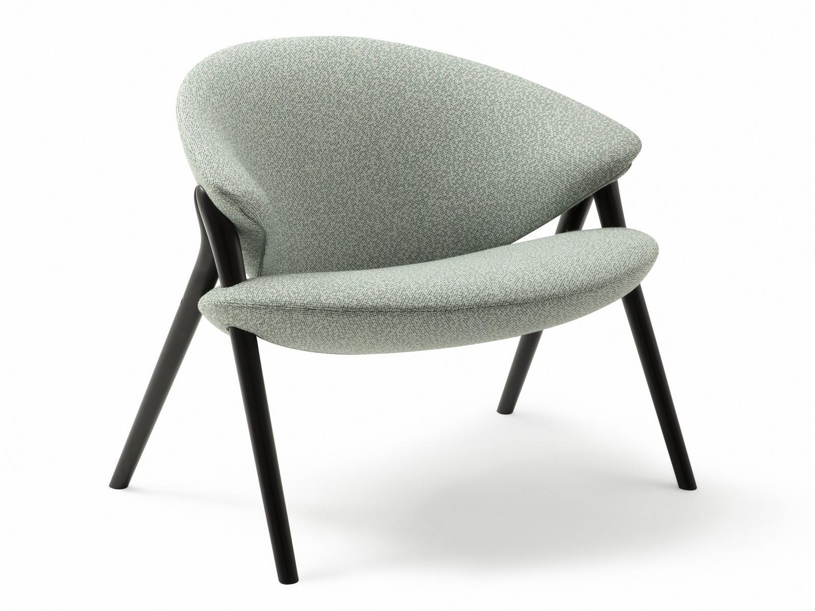 Fabric easy chair with removable cover | Oliva by Zanotta