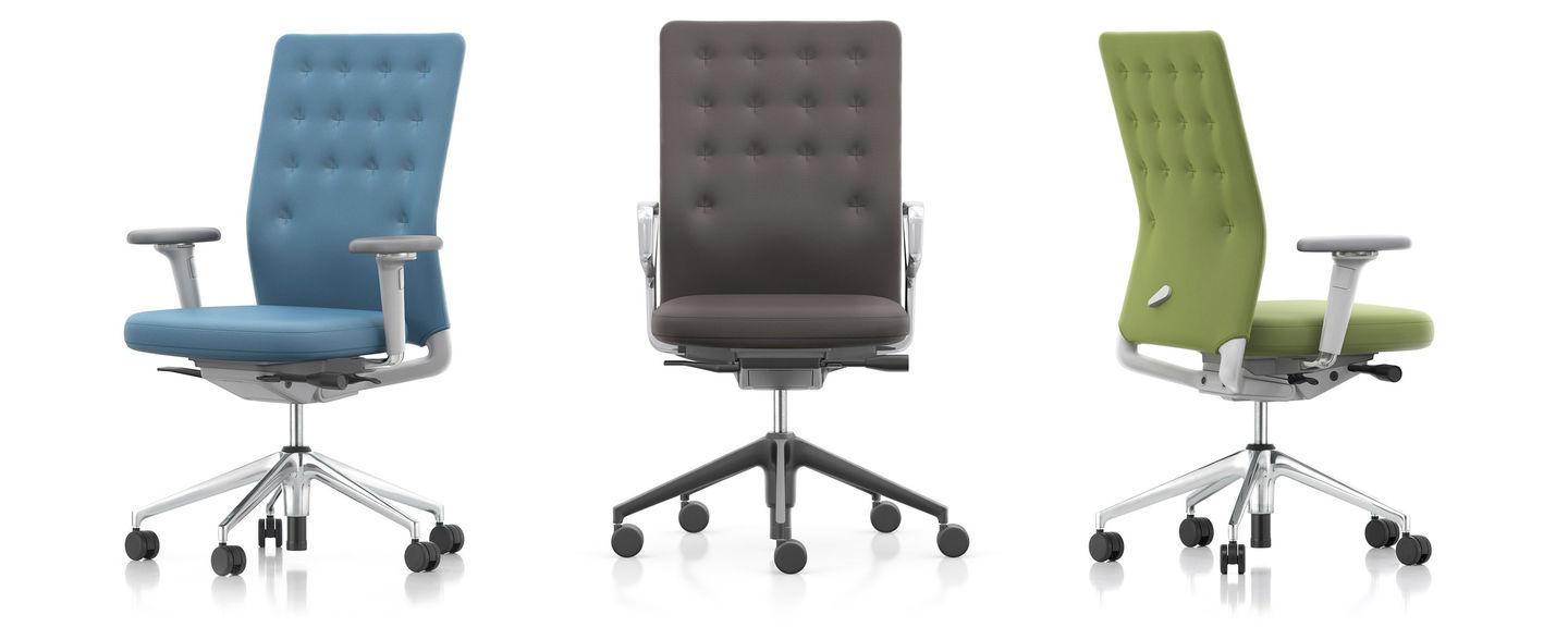 Swivel fabric office chair | Id Trim by Vitra