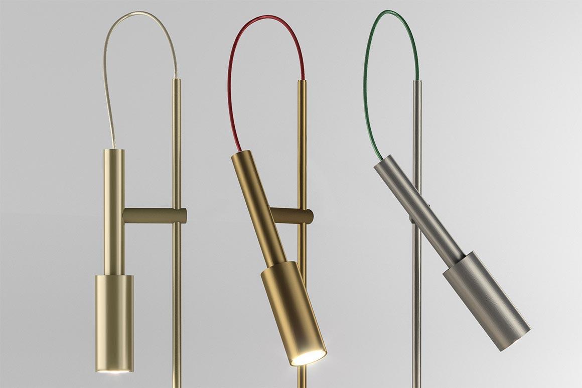 LED die cast aluminium table lamp with dimmer | Tubino Plus by Panzeri