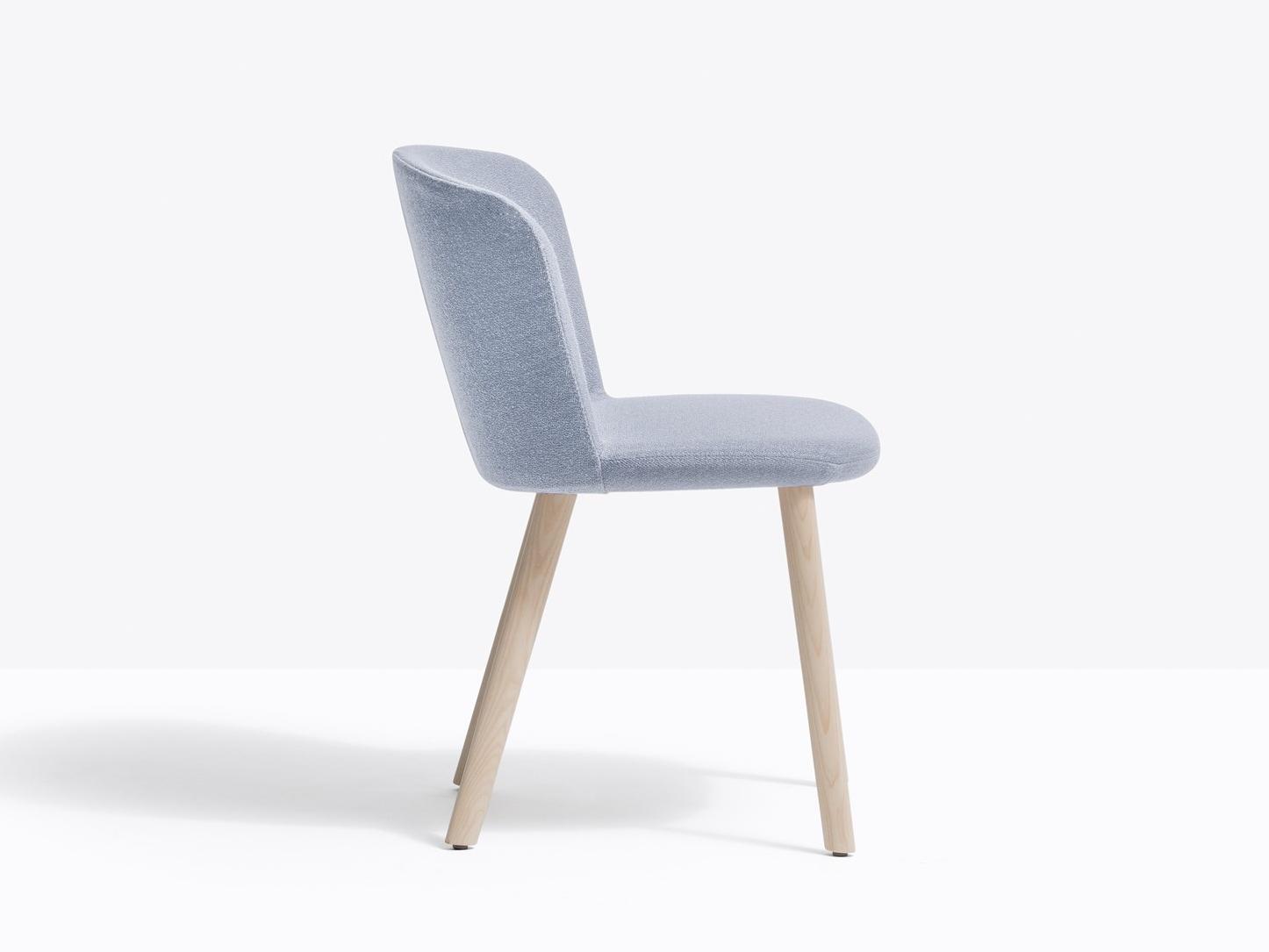 Upholstered fabric chair | Nym Soft 2832 by Pedrali