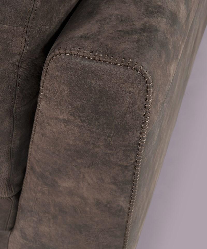 Upholstered leather day bed | Ben by Borzalino