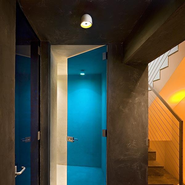 Ceiling aluminium spotlight | Wan Cw by Flos