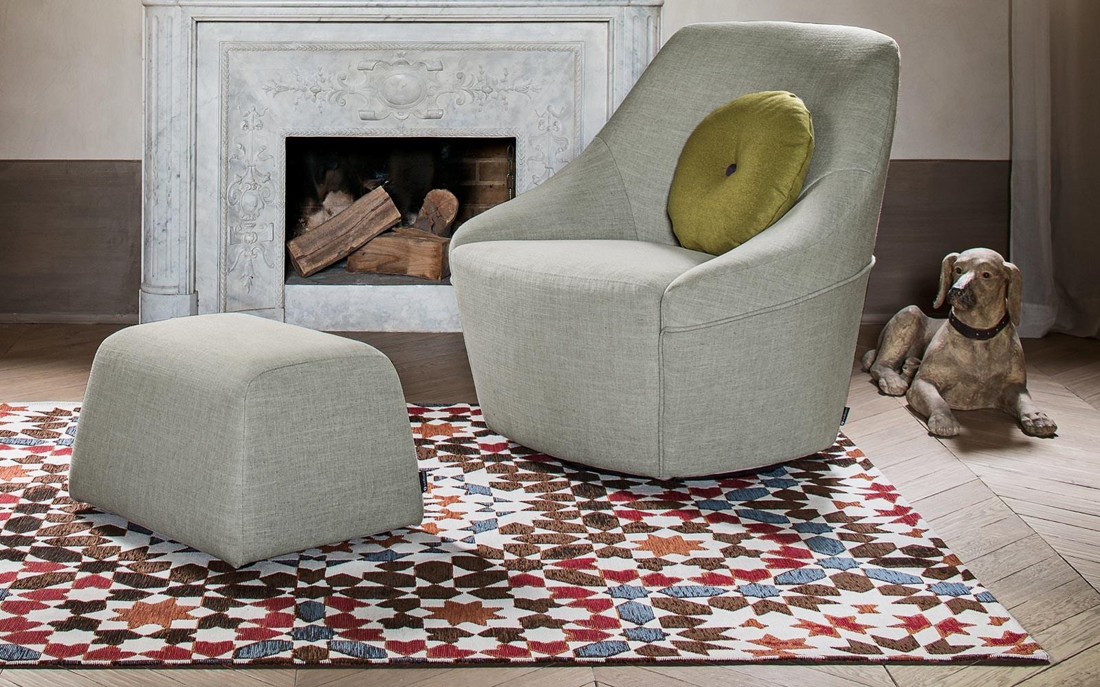 Patterned rug | Marocco by Calligaris