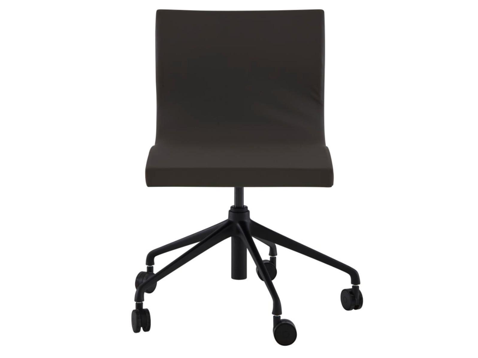 Height-adjustable fabric office chair with 5-Spoke base with castors | Sala by Ligne Roset