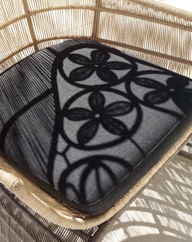 Polyethylene garden armchair | Crinoline by B&B Italia