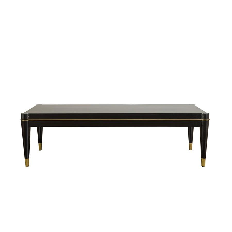 Rectangular wood coffee table | Ambra by Galimberti Nino