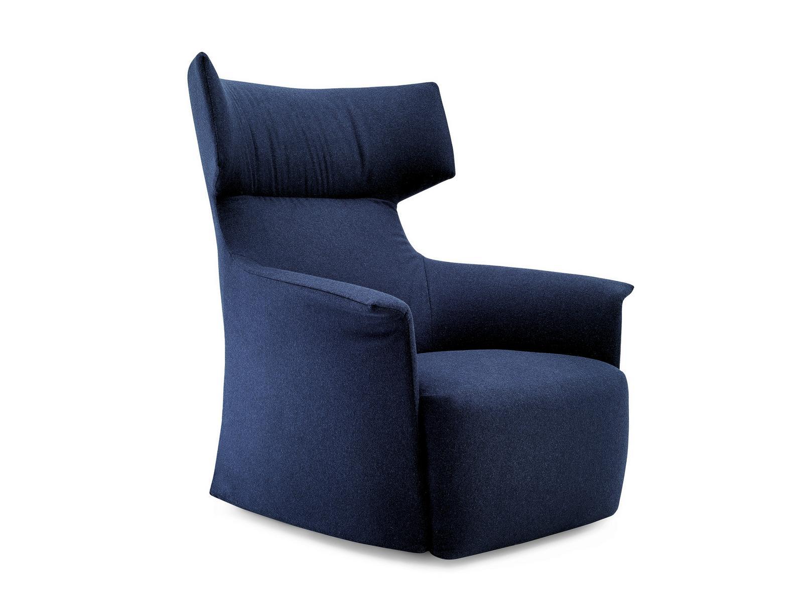 Wing armchair with armrests | Santa Monica Home by Poliform