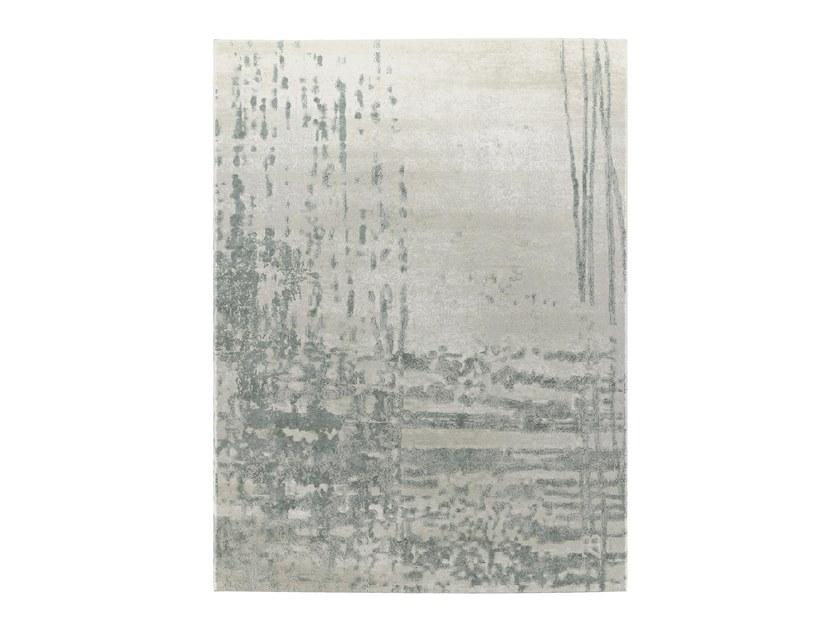 Rectangular eco fabric rug | Vertigo by Bruno Zampa