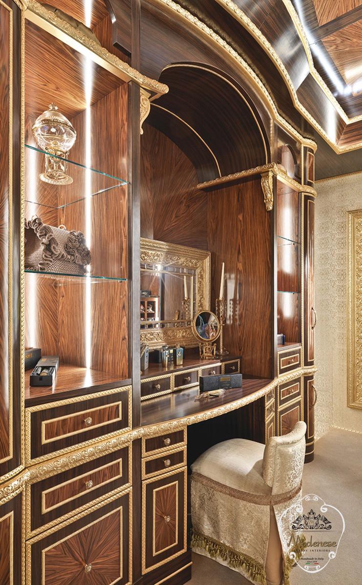 Upholstered fabric stool | 14522 by Modenese Gastone