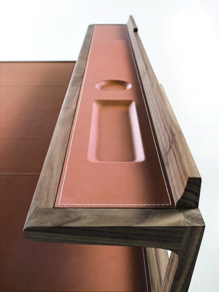 Wooden secretary desk with drawers | Archè by Frigerio