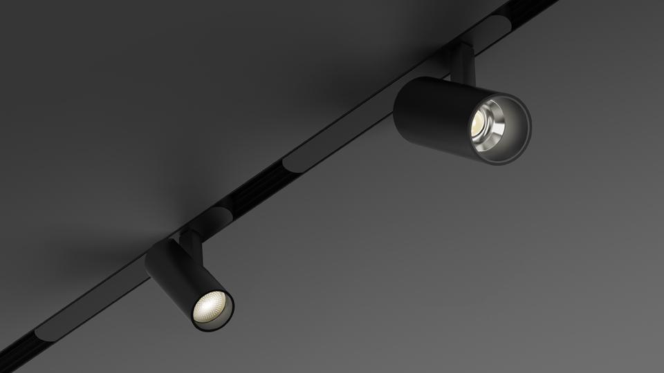 LED aluminium track-Light | Vector Track by Artemide
