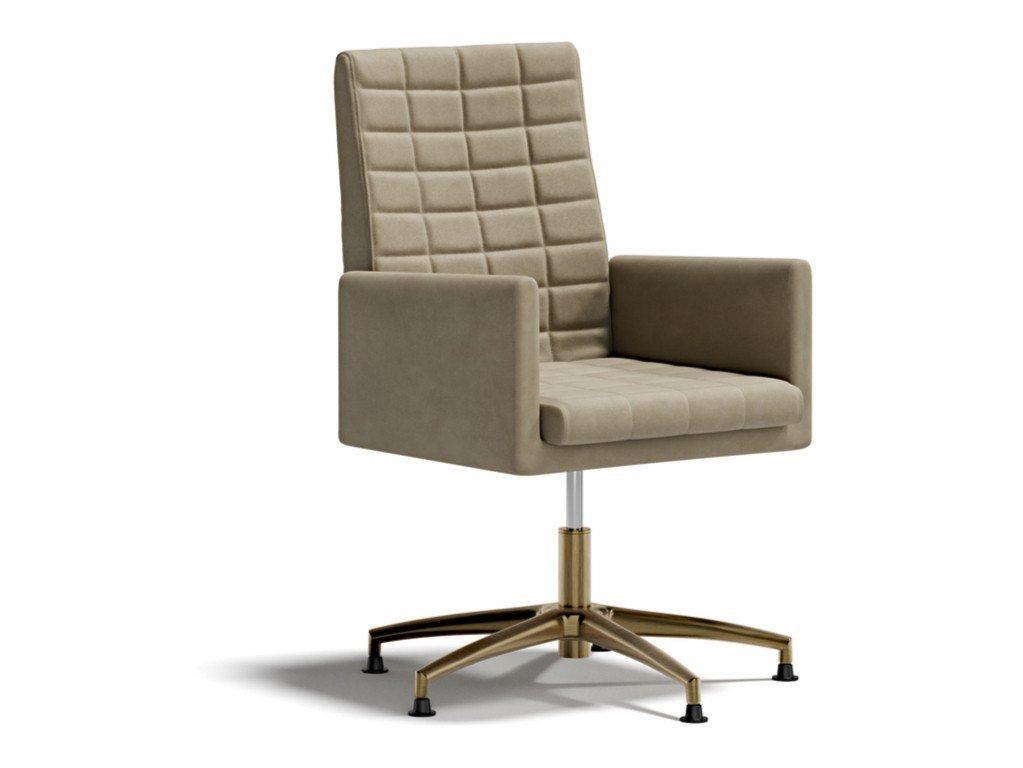 Swivel fabric executive chair with armrests | Explorer L by Capital Collection