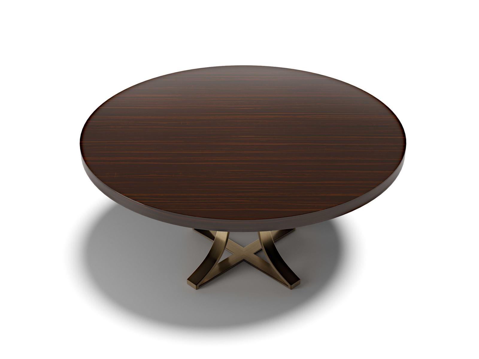 Round wooden dining table | Must T by Capital Collection