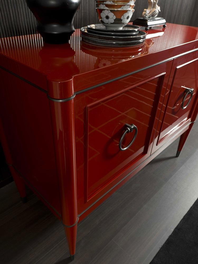Rectangular lacquered chest of drawers | Ambra by Galimberti Nino