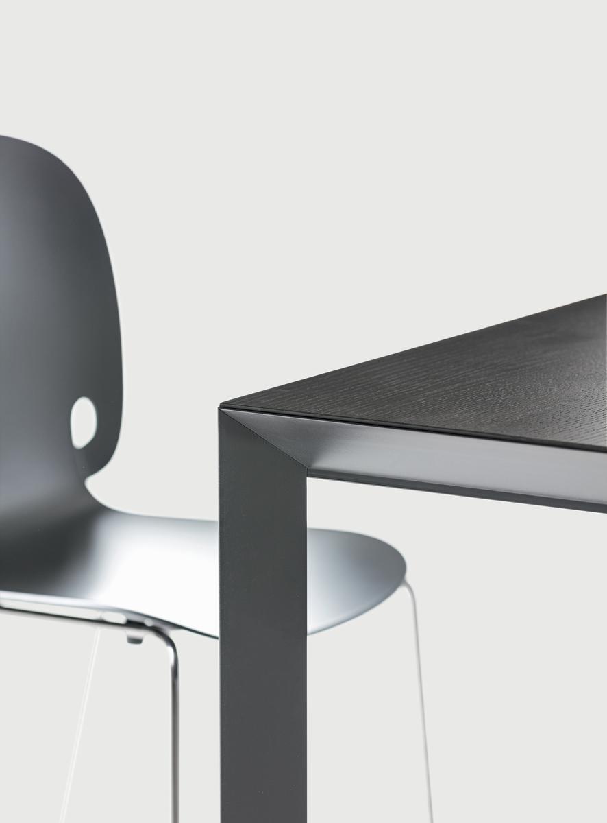 Extending rectangular table | Soffio by Pianca