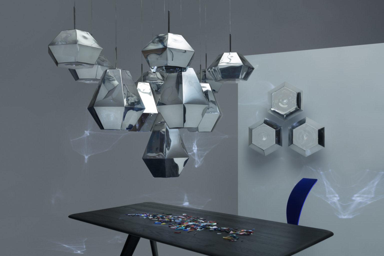 Polycarbonate (pc) pendant lamp in a contemporary style | Cut by Tom Dixon