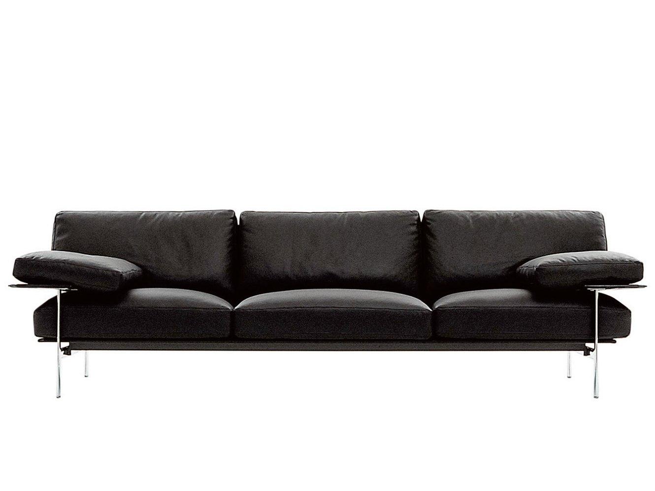 3 seater leather sofa | Diesis by B&B Italia